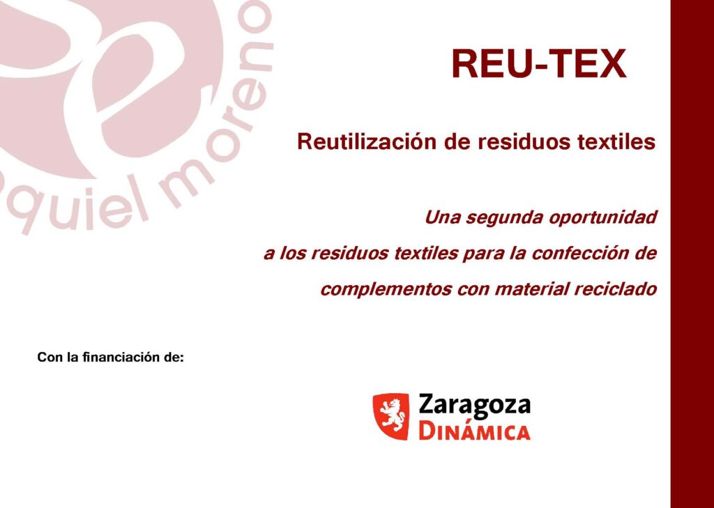 Reu Tex Reutilizaci N De Residuos Textiles Fundaci N San Ezequiel Moreno