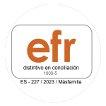 Sello EFR 2023 entidad-circular