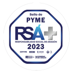 Sello RSAplus 2023 pymes-circular